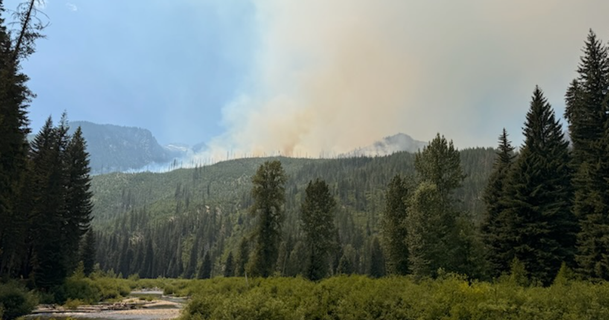 Level 1 fire advisory issued for Trinity, WA