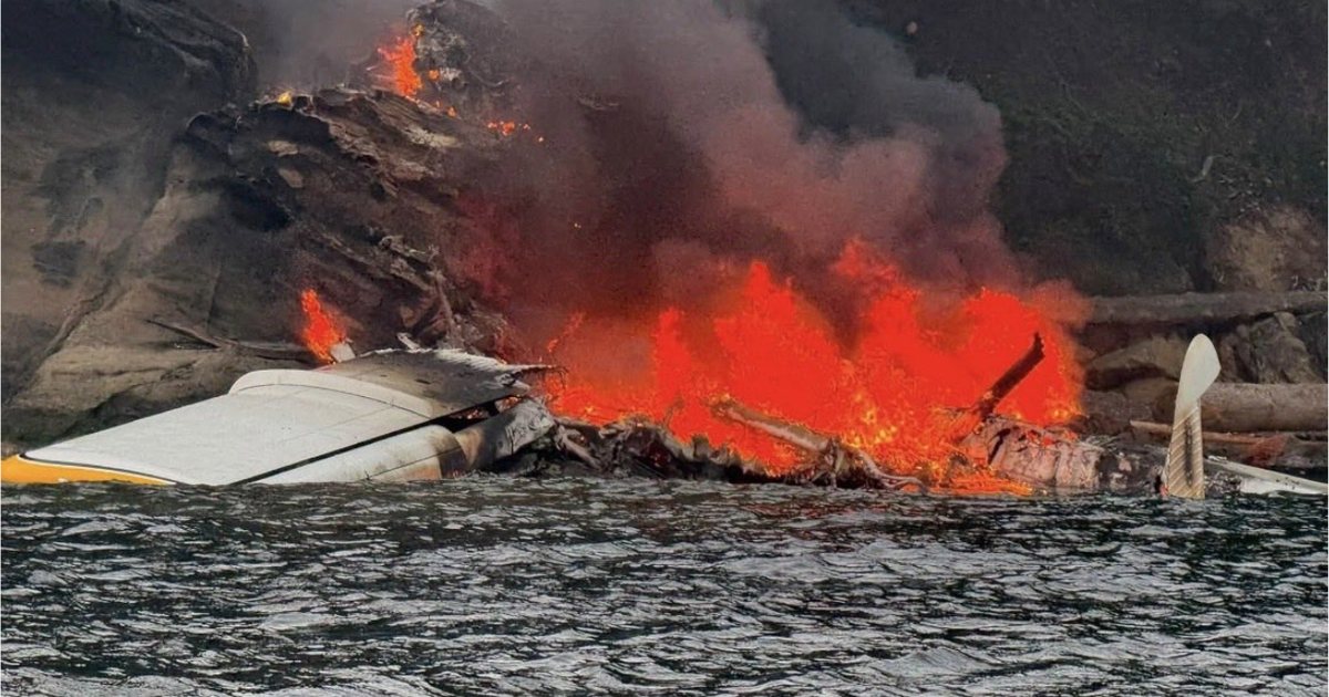Floatplane crashes near Sucia Island with 11 on board
