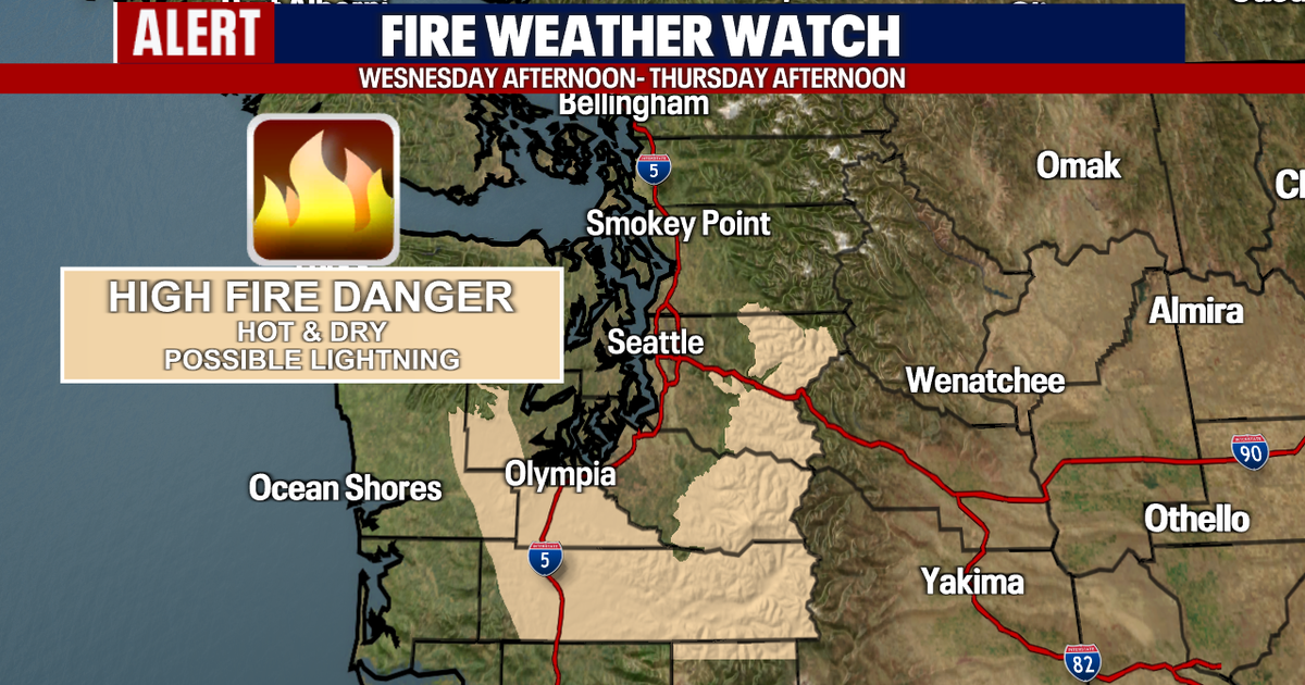 Seattle weather: Hot and hazy with high fire danger