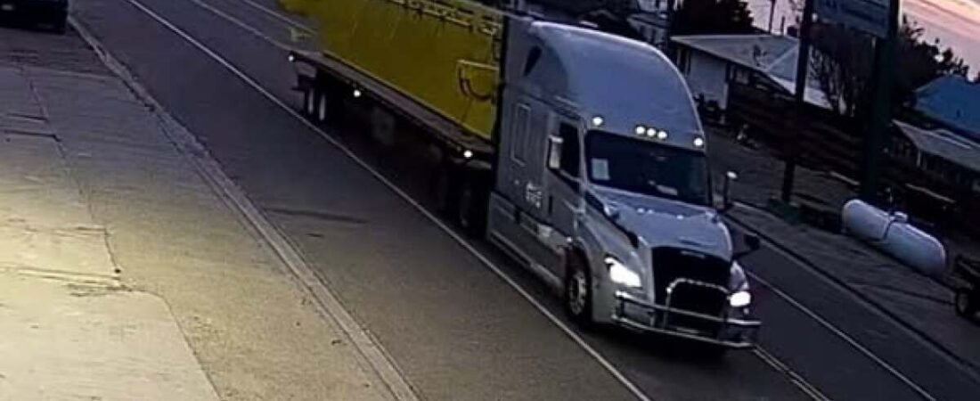 Authorities seeking driver of semi suspected of hitting worker near Jordan