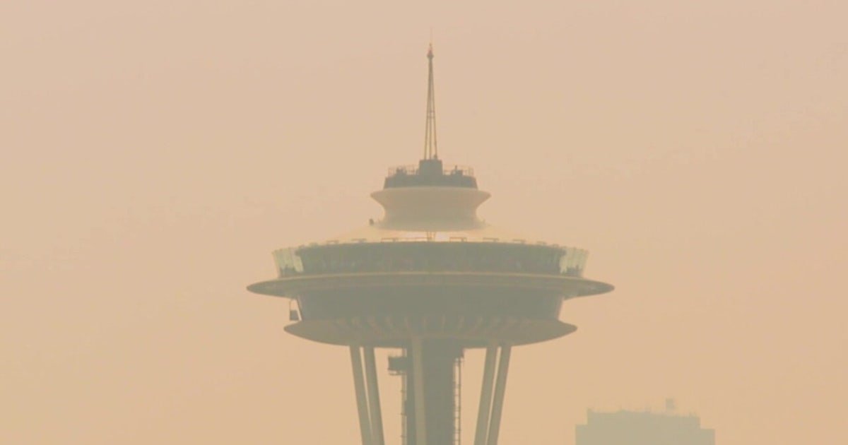 Is wildfire smoke moving into Seattle?